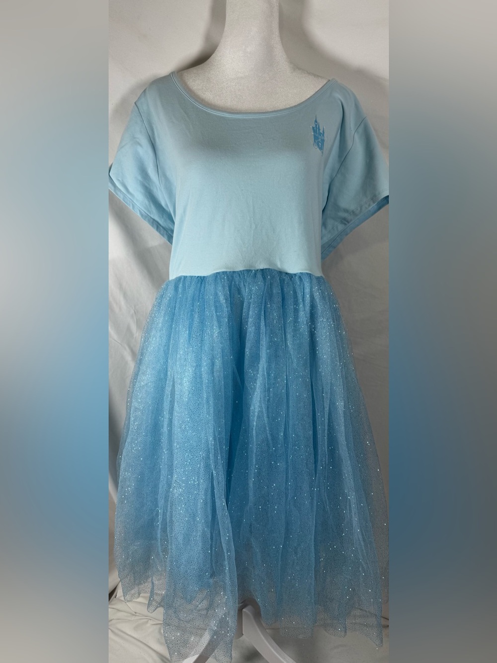 Torrid Disney Princess Cinderella sparkle tulle Halloween cosplay dress 4X